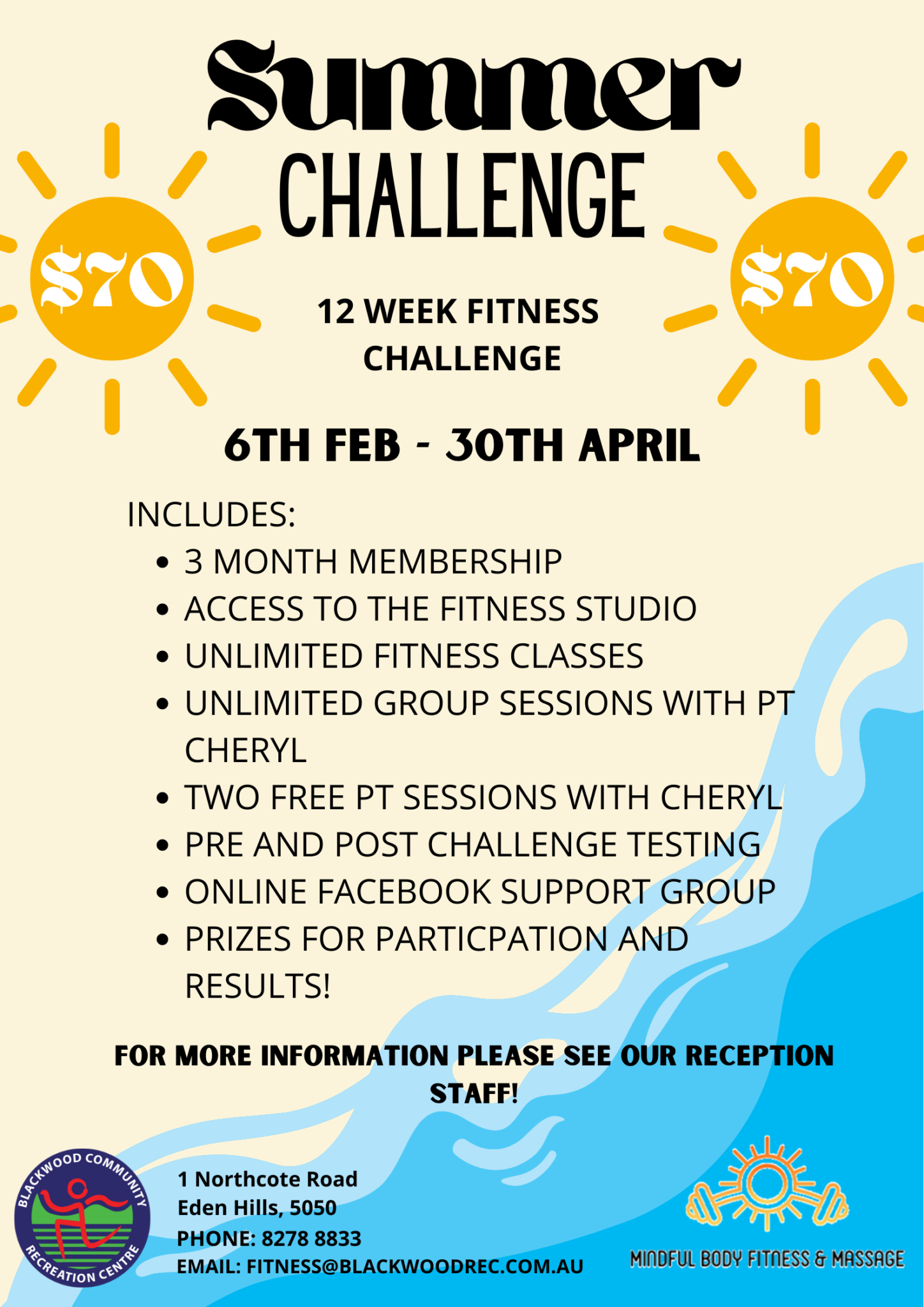 Summer Challenge 2023 is coming to the Blackwood Rec Centre